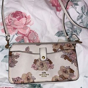 Coach Noa Pop-Up Messenger w/ Floral Bouquet
